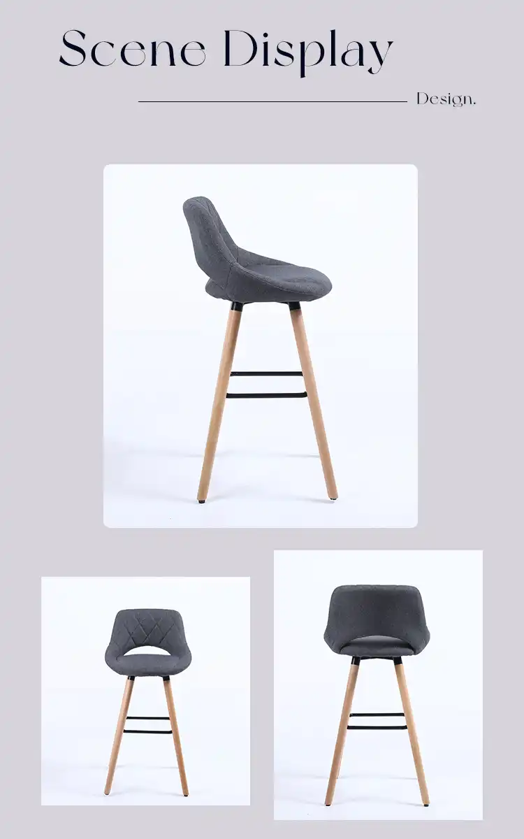 Wooden bar chair