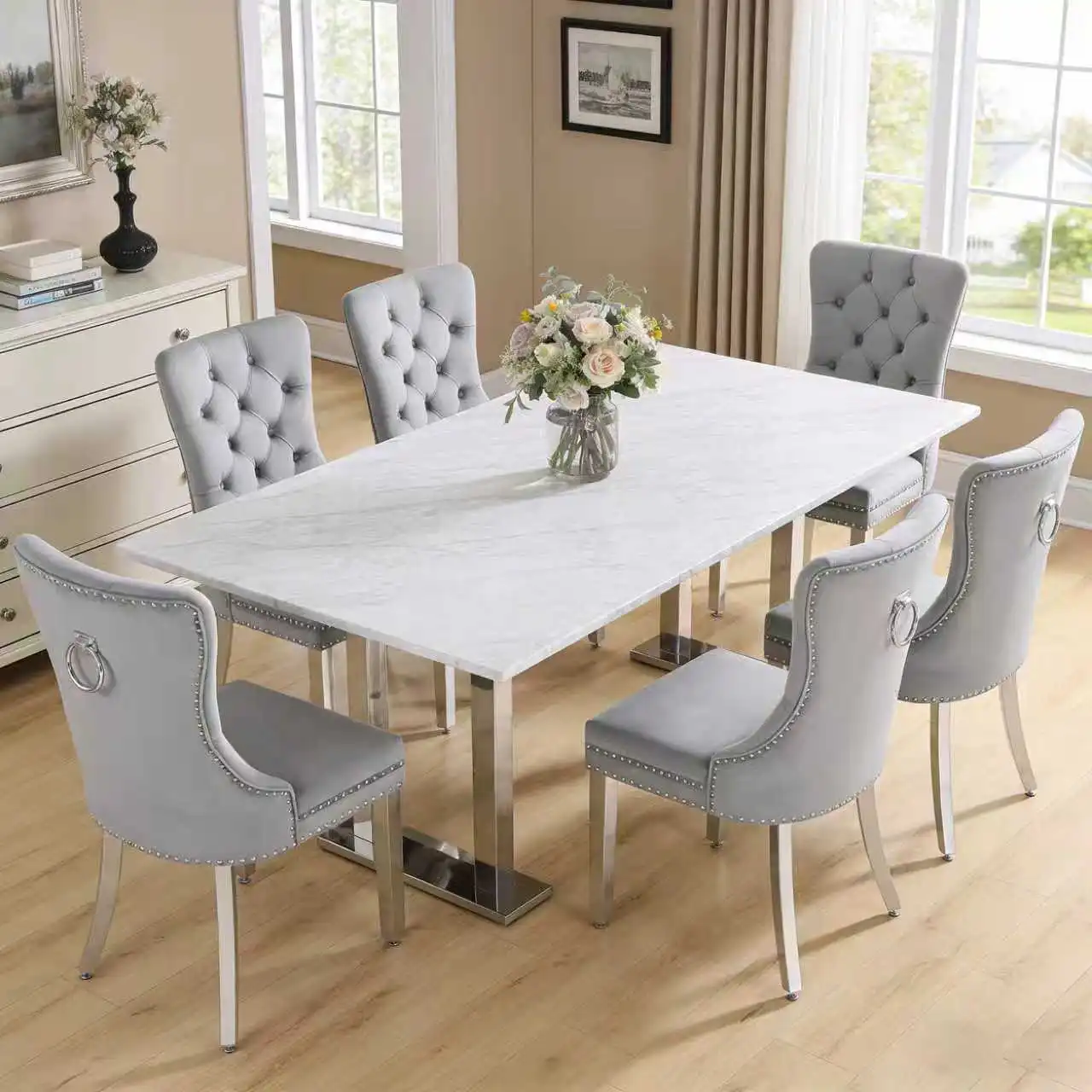 high back dining chairs