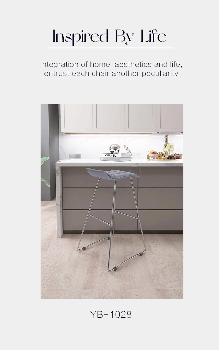 Square backless bar stools