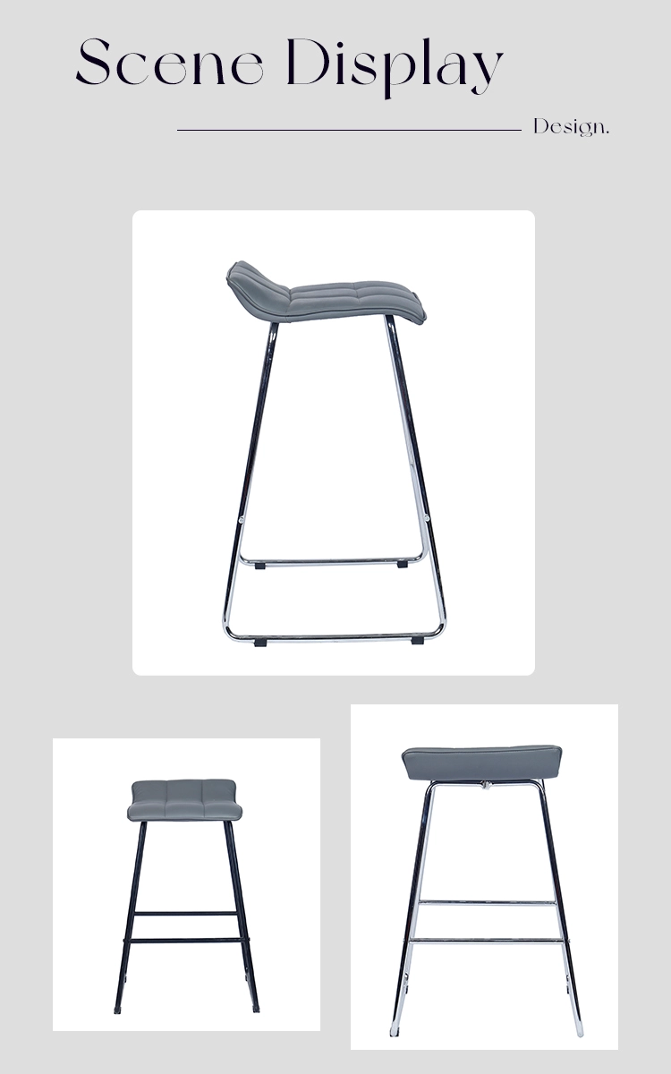 Square backless bar stools