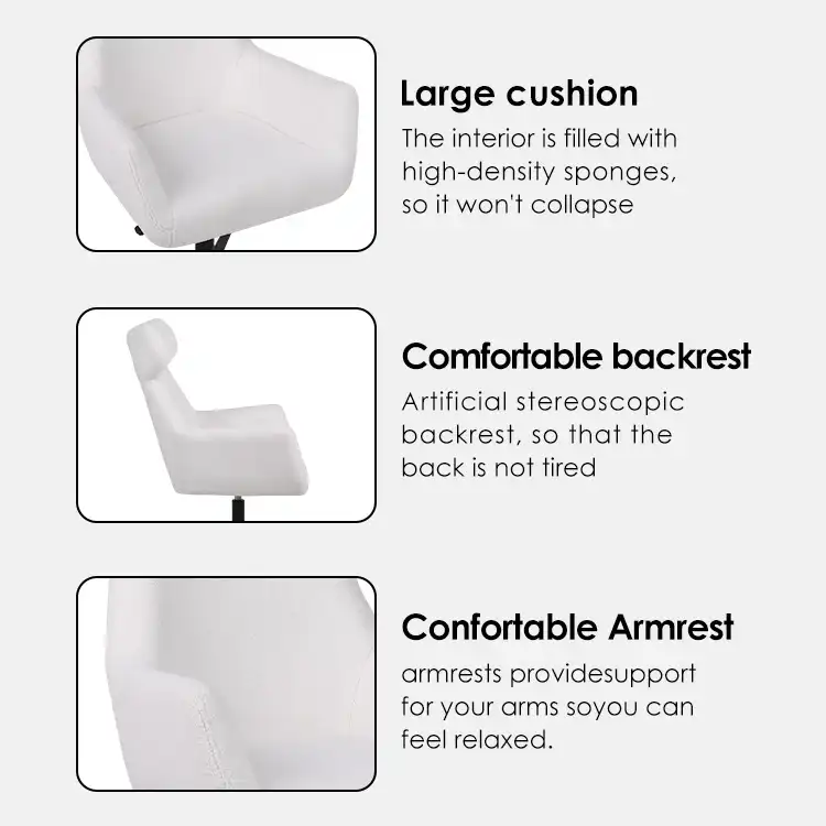 Beige criss-cross chair Beige criss-cross chair