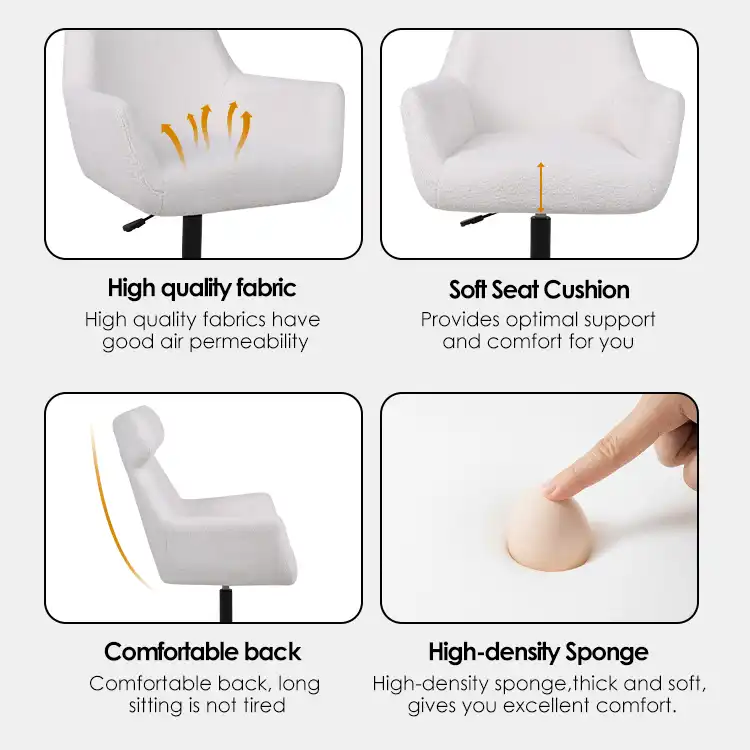 Beige criss-cross chair