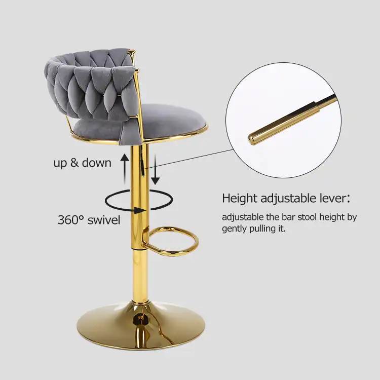 golden bar stool