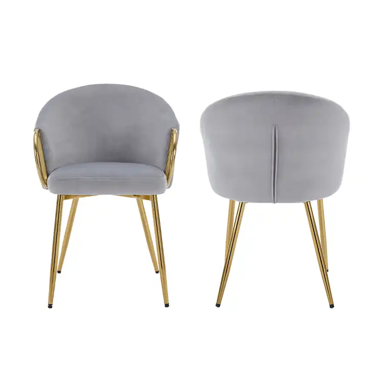 How Modern Cream Metal Leg Dining Chairs Enhance Dining Spaces？