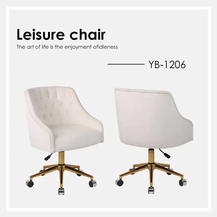 Best Cream Color Adjustable Office Chair for Small Home Offices