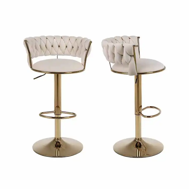 Golden Bar Stools with Backs vs. Backless: Comfort or Style?