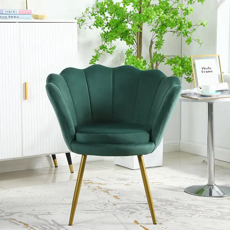 How to Customize a Green single lounge shell chair for Brands?
