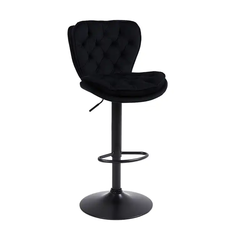 Kursi bar beludru hitam grosir: daftar periksa pembelian massal (OEM)