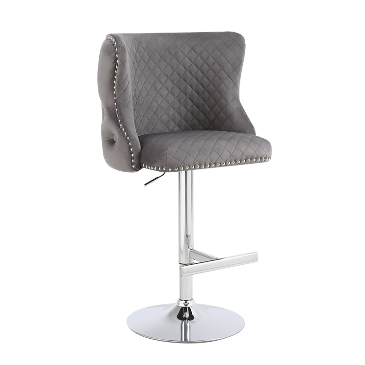 barkrukken fluwelen emmer