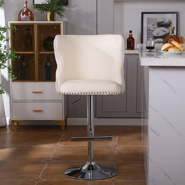 barkrukken fluwelen emmer