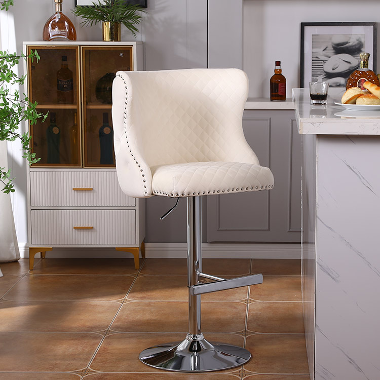 barkrukken fluwelen emmer