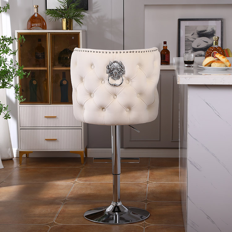 barkrukken fluwelen emmer