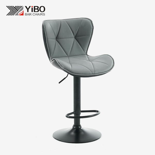 bangku bar berlapis kulit