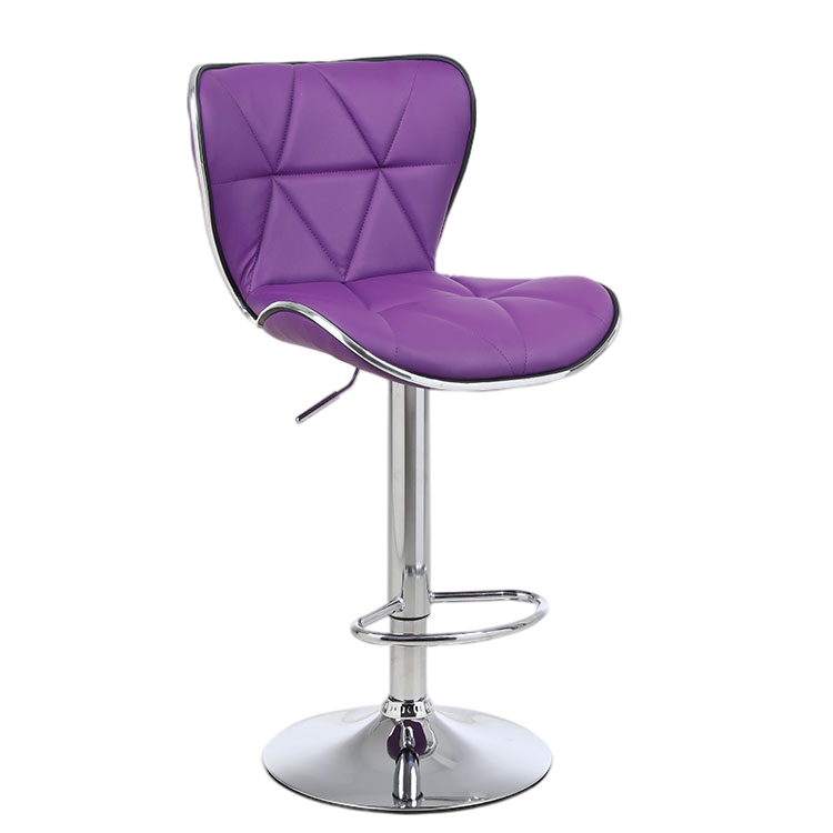 bangku bar berlapis kulit