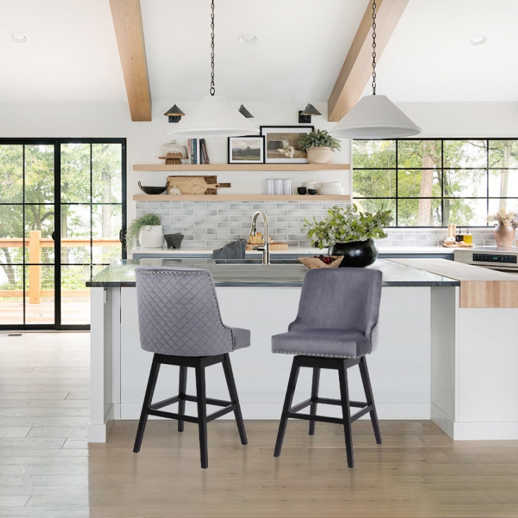 high end bar stools with backs